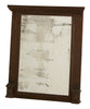 Antique Wood Mirror