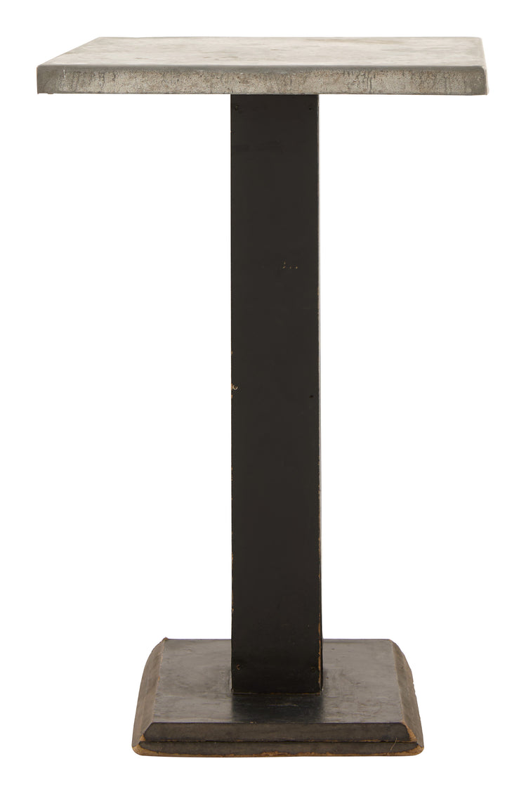 Vintage Metal Top Bar Table