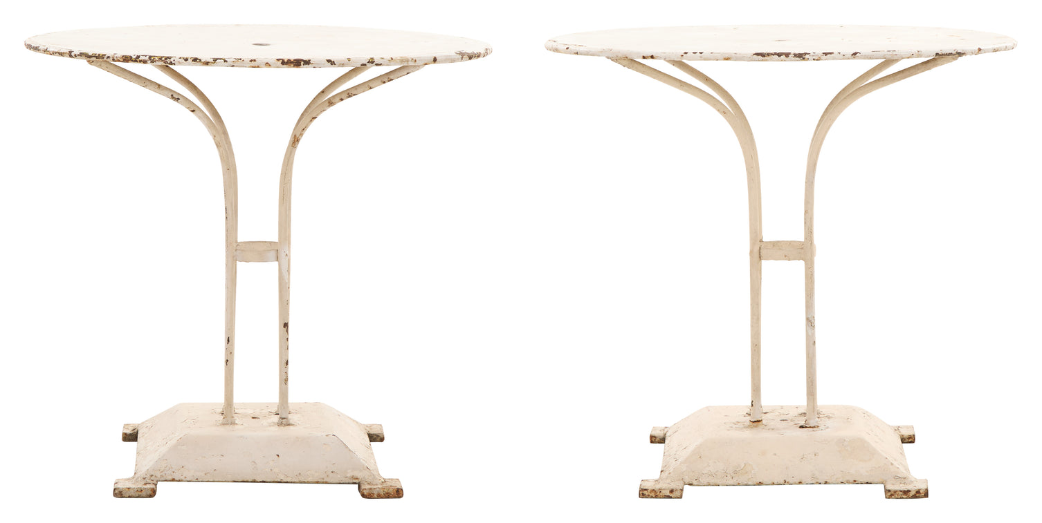 Vintage Metal Bistro Table