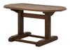 Vintage Oval Wood Coffee Table