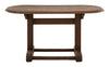 Vintage Oval Wood Coffee Table