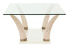 Vintage Faux Tusk Coffee Table