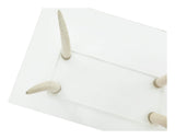 Vintage Faux Tusk Coffee Table