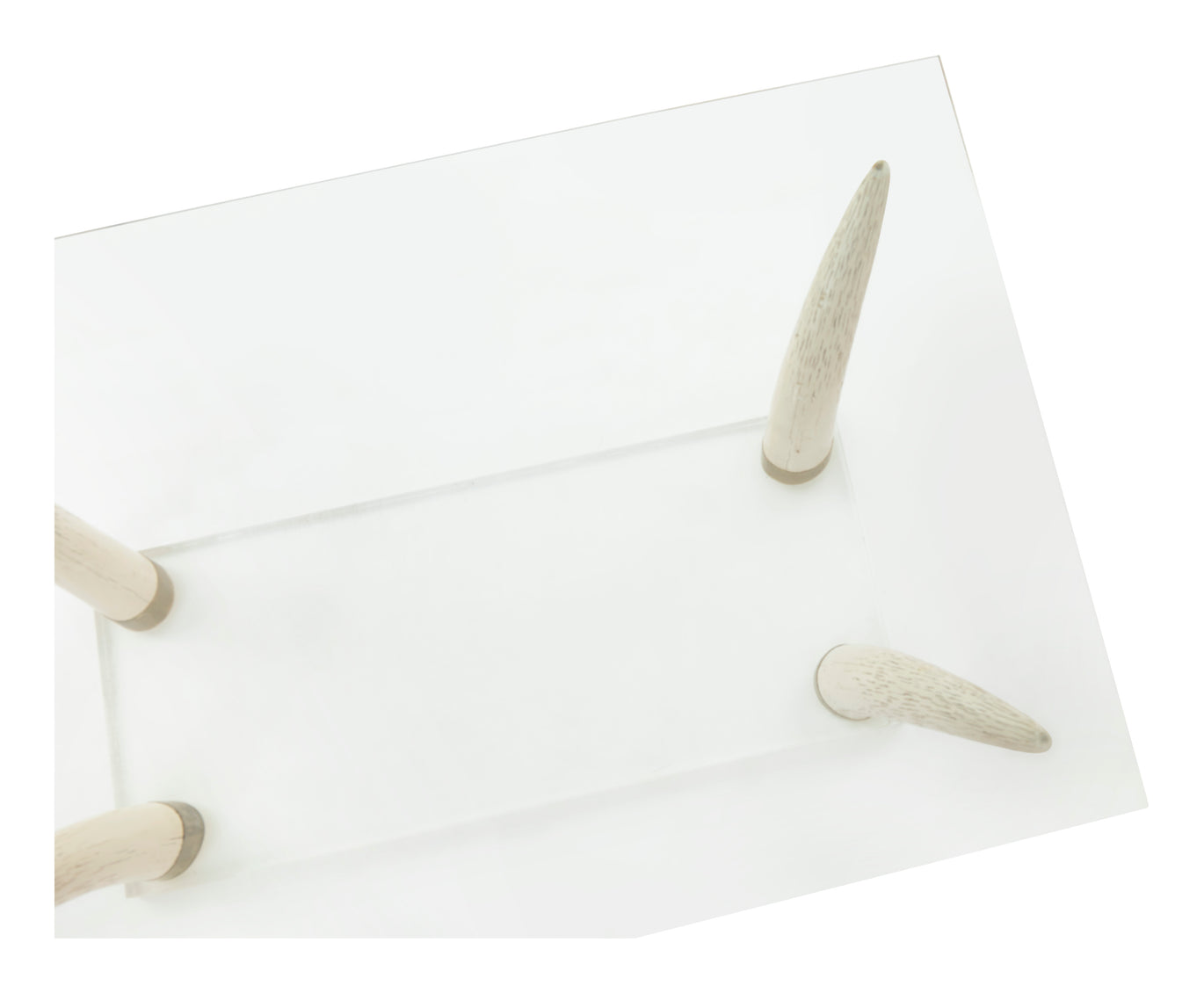 Vintage Faux Tusk Coffee Table