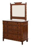 Vintage Faux Bamboo Dresser