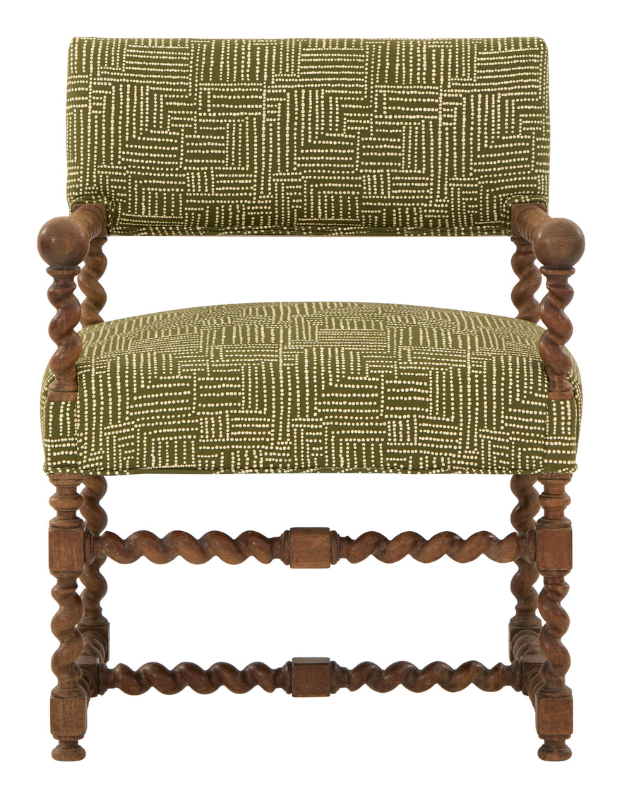 Antique Barley Twist Armchair