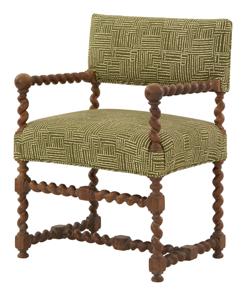 Antique Barley Twist Armchair