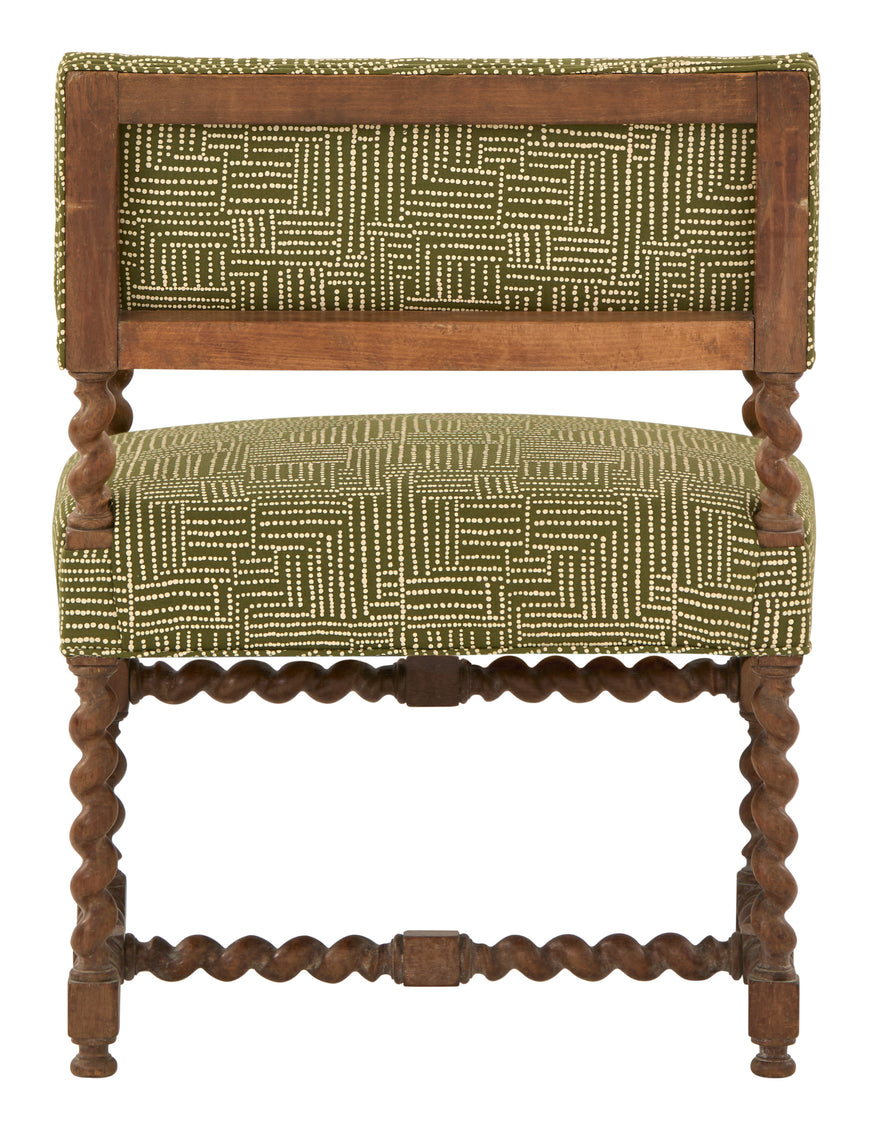 Antique Barley Twist Armchair