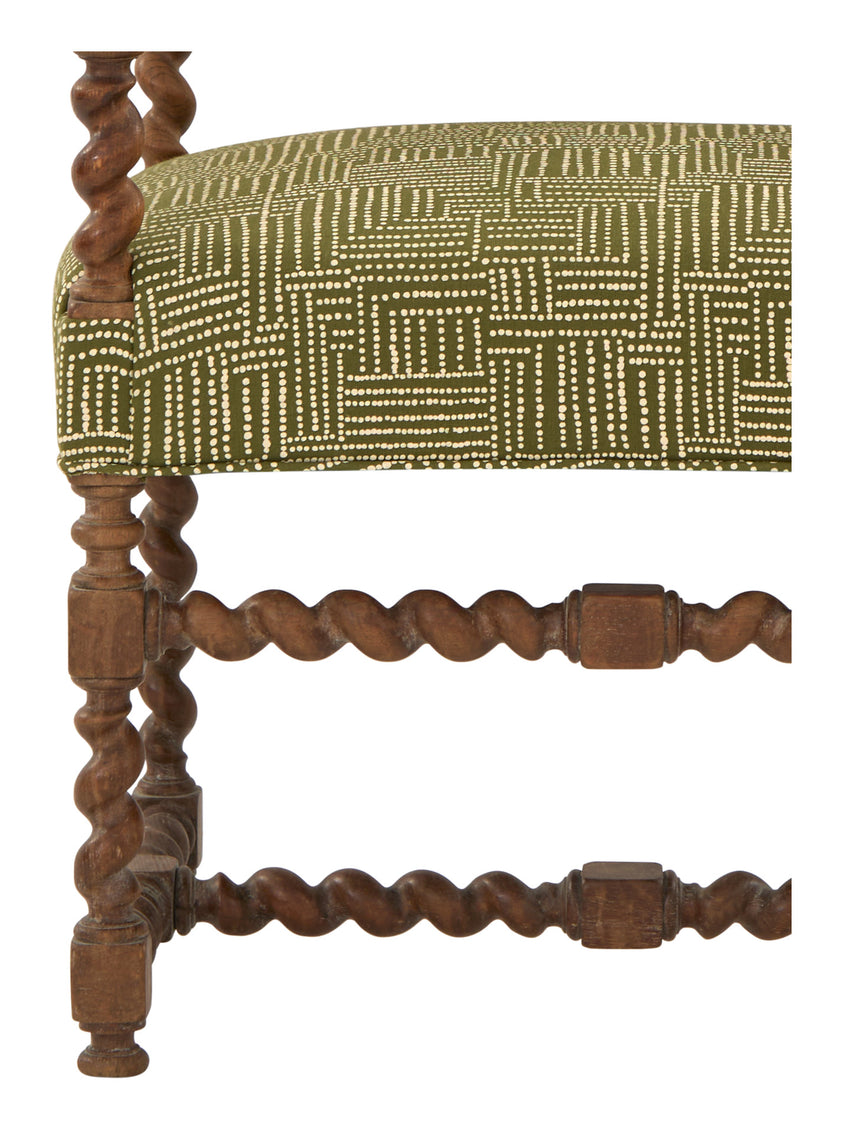 Antique Barley Twist Armchair