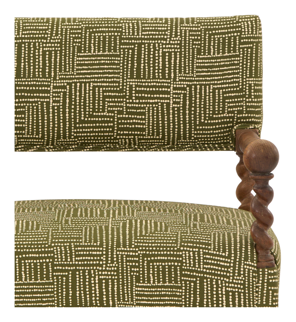 Antique Barley Twist Armchair