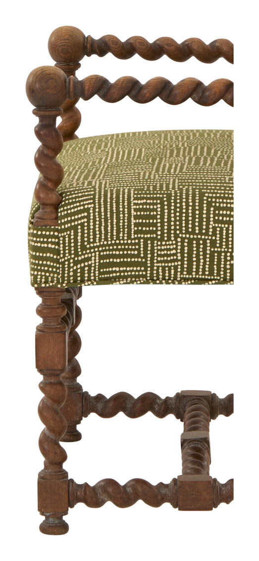 Antique Barley Twist Armchair