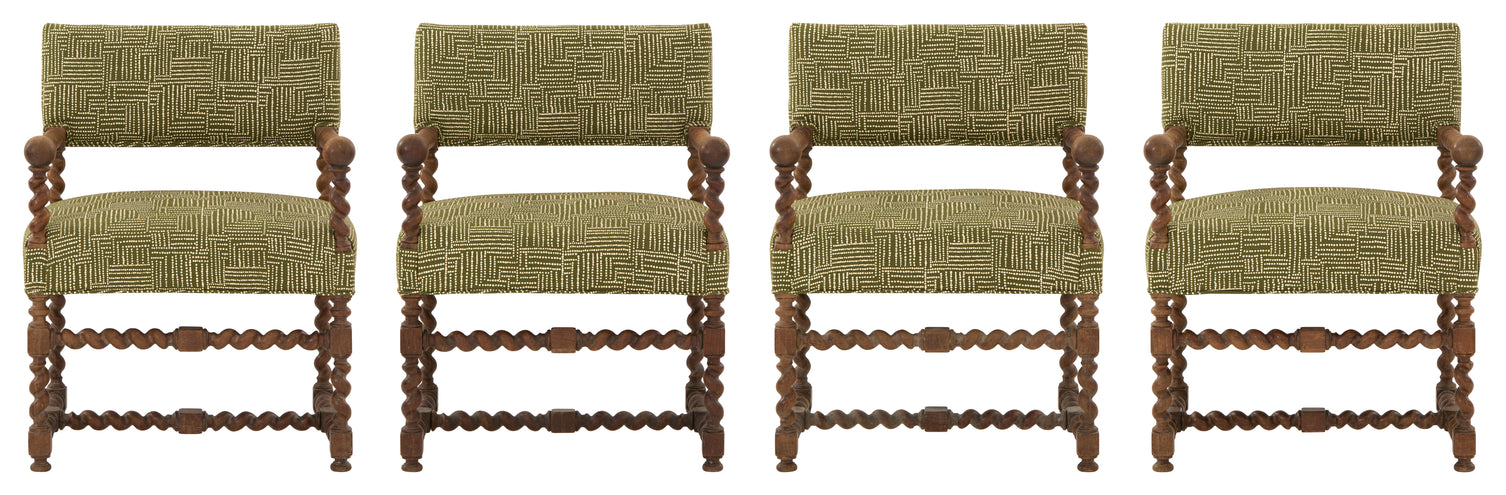 Antique Barley Twist Armchair