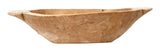 Antique Wood Dough Bowl