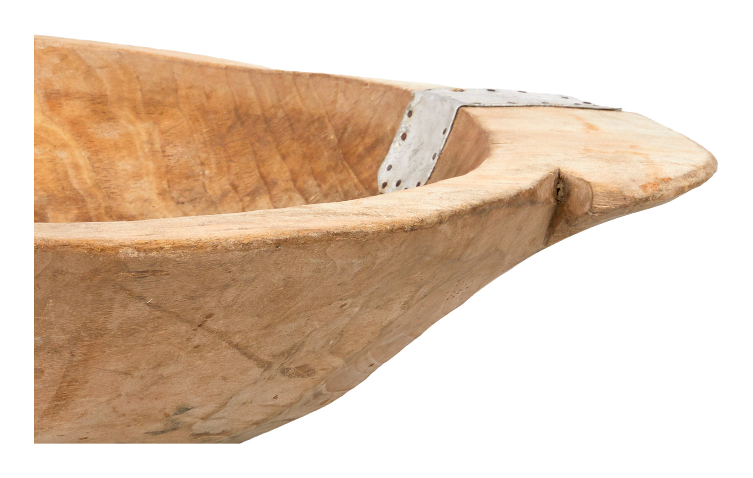 Antique Wood Dough Bowl