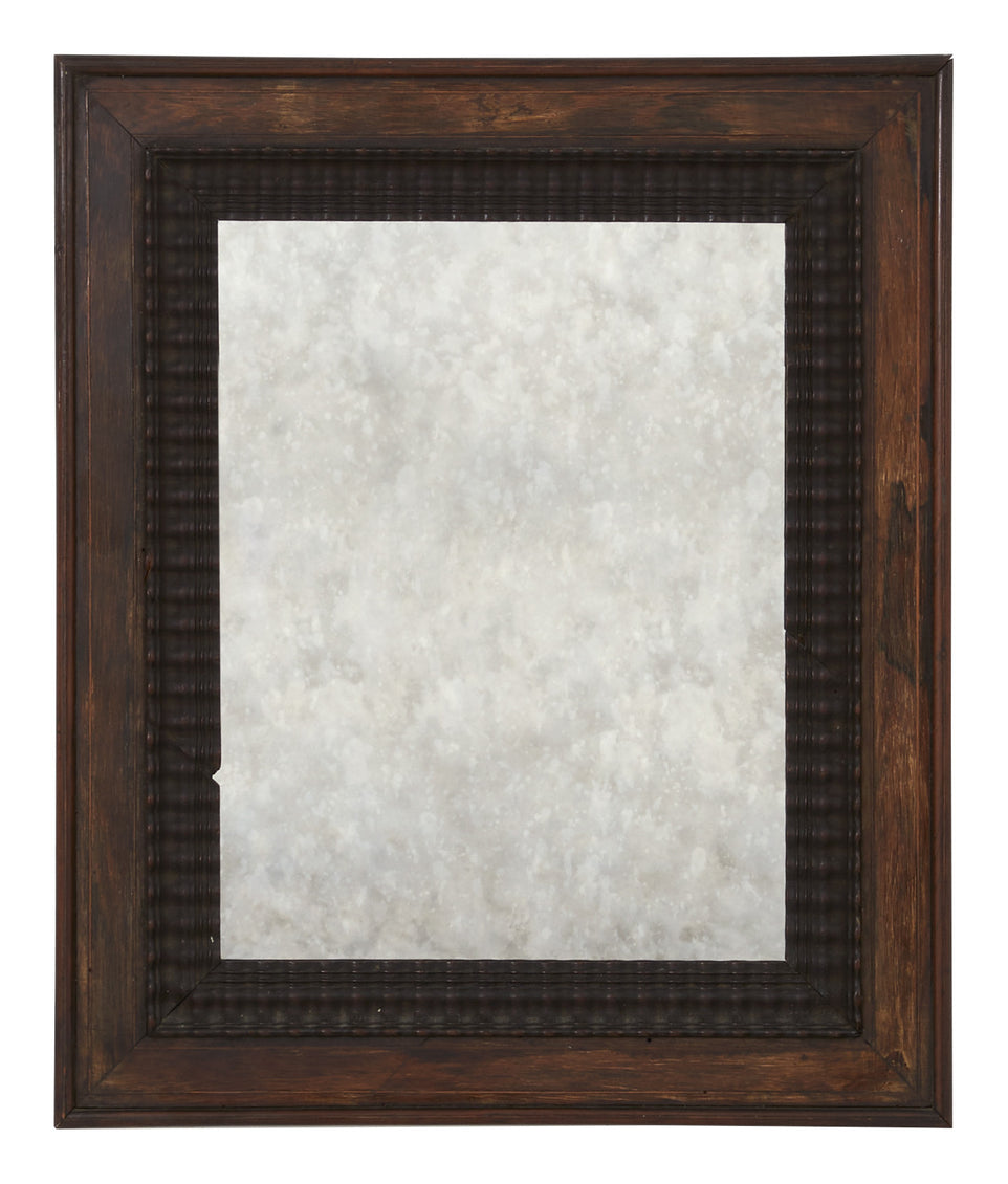 Antique Wood Mirror