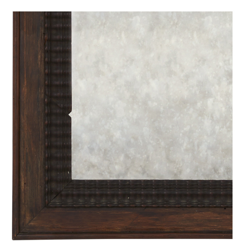 Antique Wood Mirror