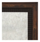 Antique Wood Mirror