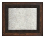 Antique Wood Mirror