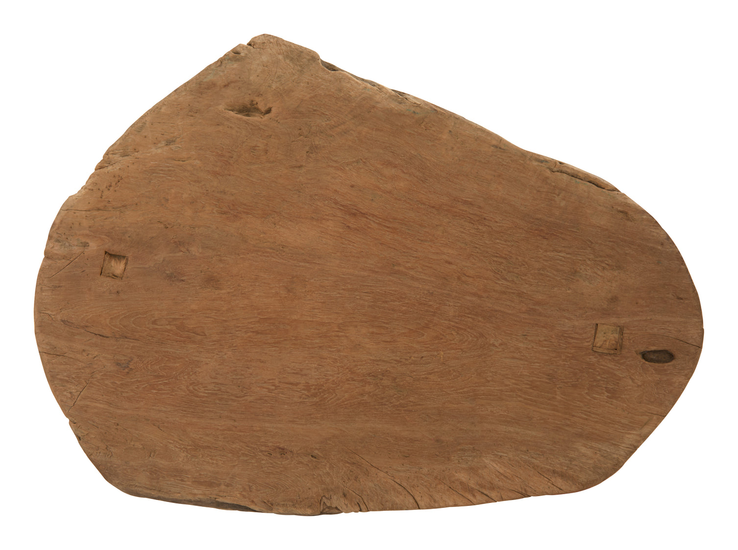 Antique Brutalist Wood Table