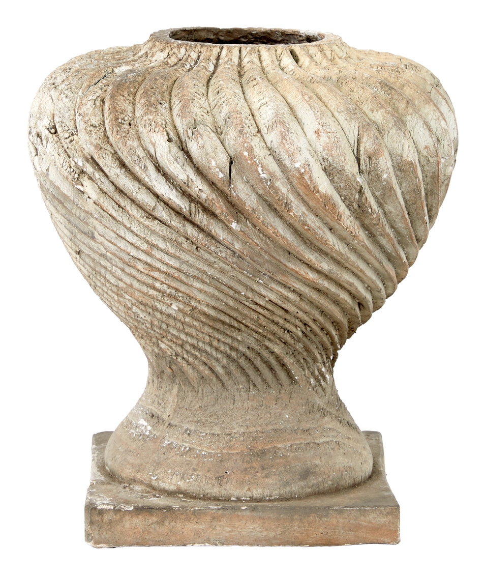 Vintage Cast Plaster Urn