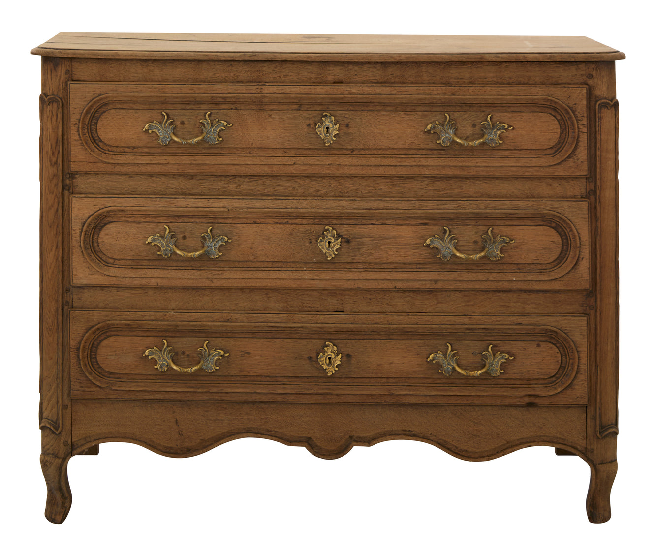 Antique Oak Louis XV Commode