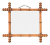 Vintage Faux Bamboo Mirror Large