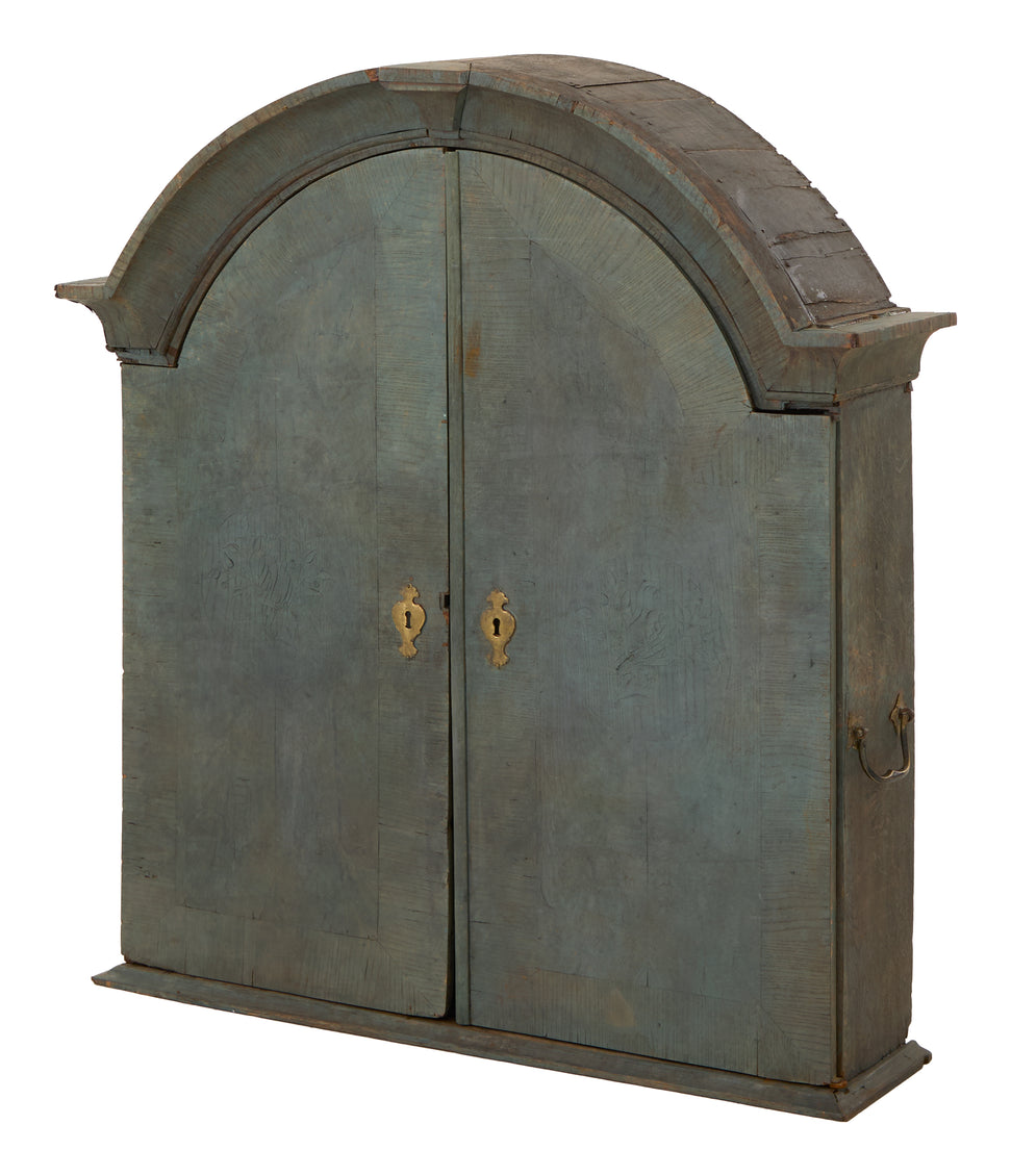 Antique Blue Vitrine