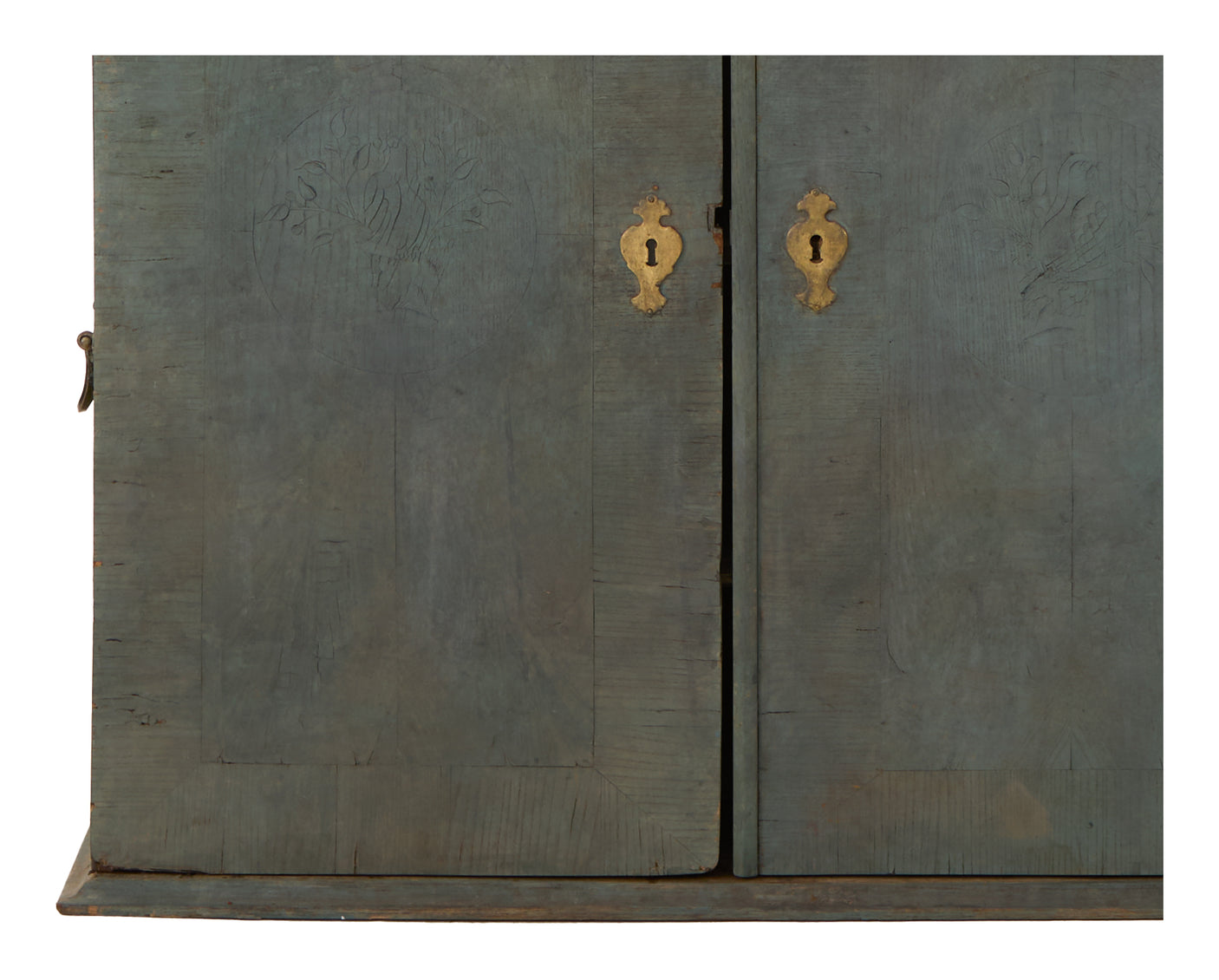 Antique Blue Vitrine