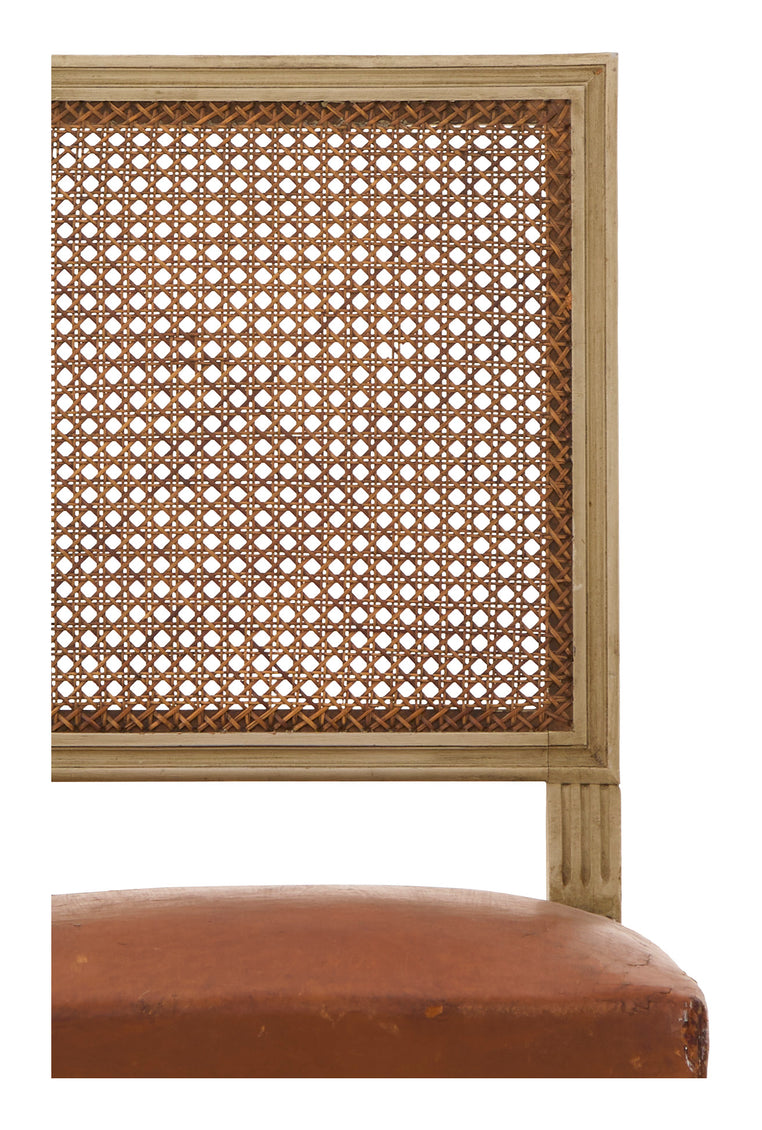 Antique Louis XVI Cane Back Dining Chair