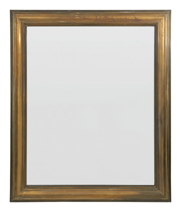 Antique Brass Bistro Mirror