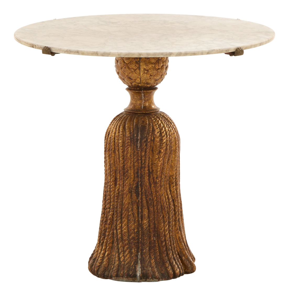 Vintage Gilt Tassel Table