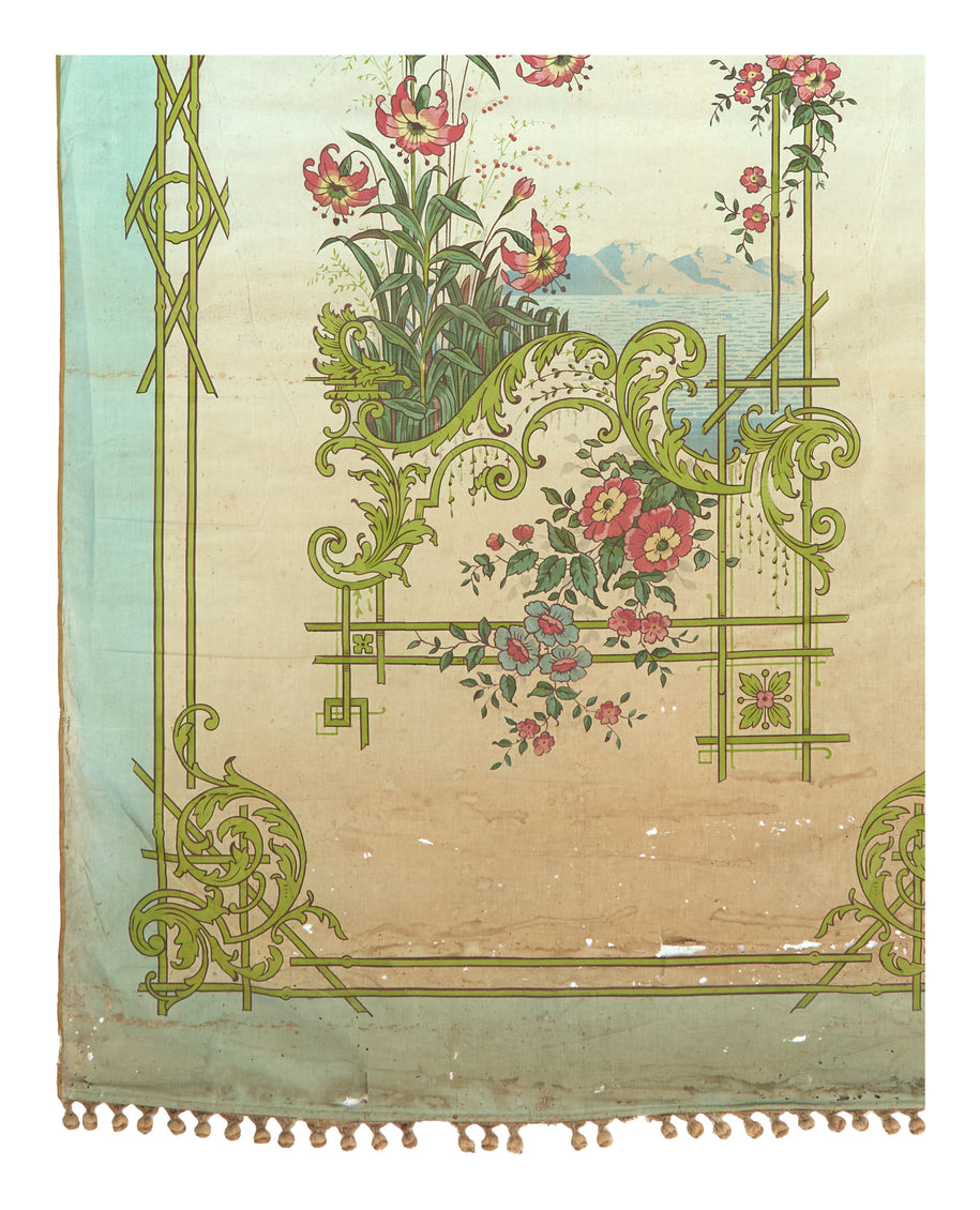 Vintage Fabric Wall Hanging
