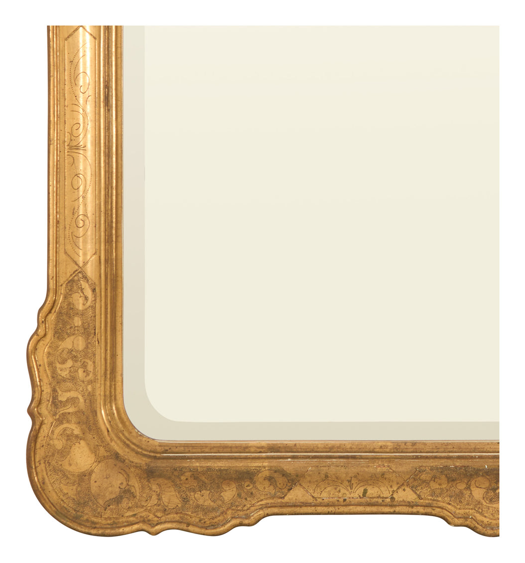 Antique Gilt Italian Mirror