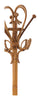 Vintage Rattan Coat Stand