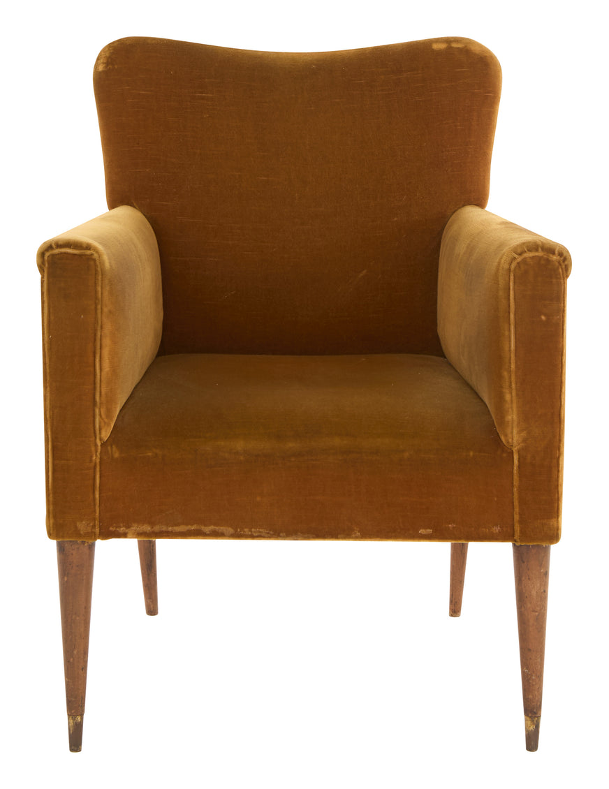 Vintage Velvet Chair
