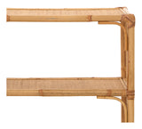 Vintage Bamboo Etagere