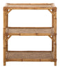 Vintage Bamboo Side Table