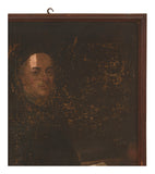 Antique Italian Scrittore Oil Portrait