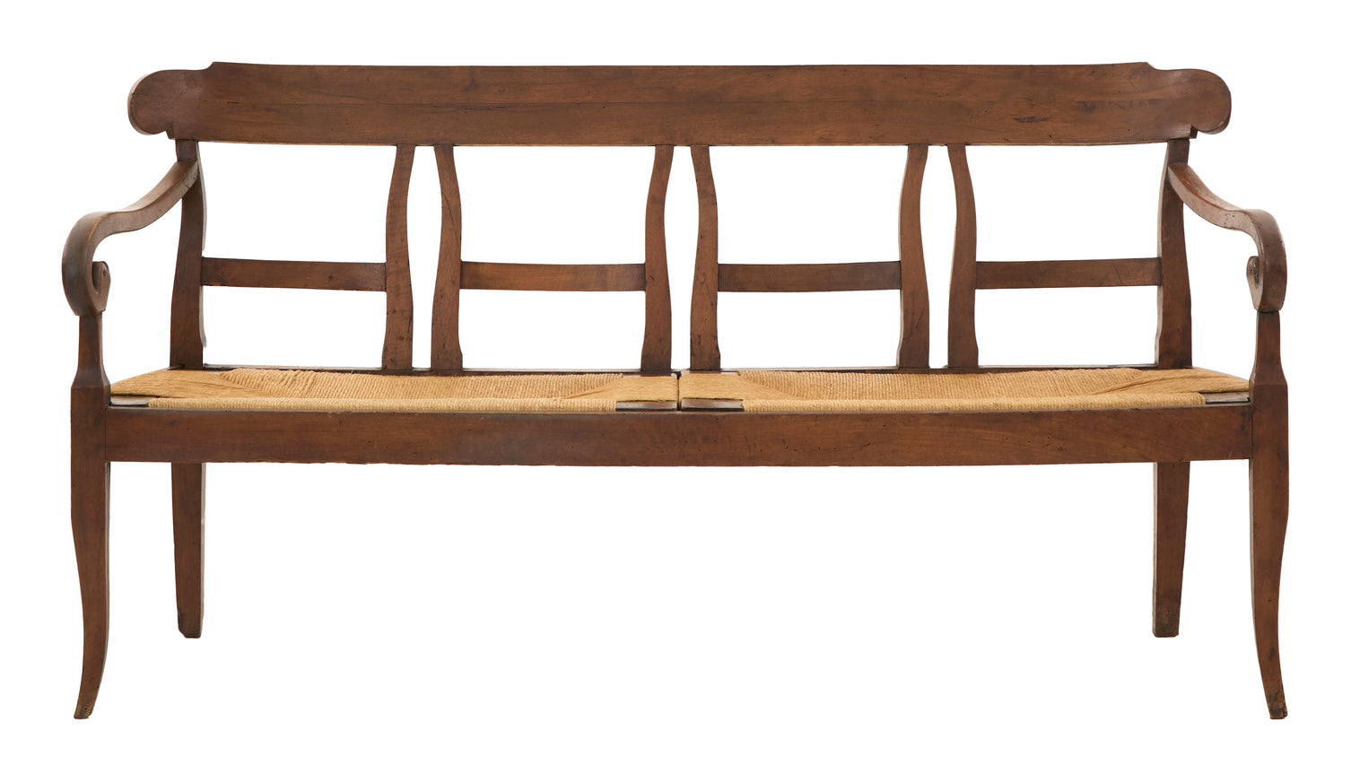 Antique Swan Bench