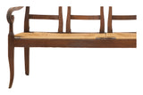 Antique Swan Bench