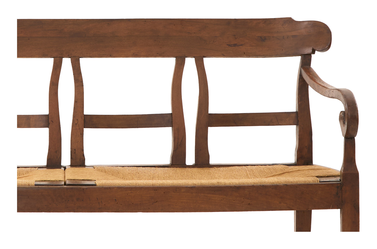 Antique Swan Bench