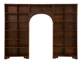 Antique Arched Wood Bookcase