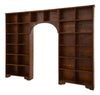Antique Arched Wood Bookcase