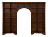 Antique Arched Wood Bookcase