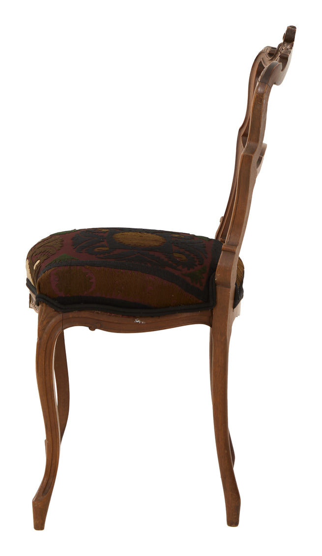 Antique Suzani Side Chair