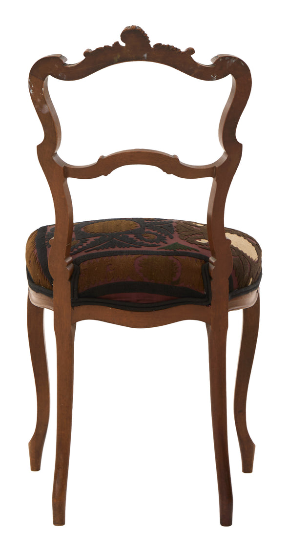 Antique Suzani Side Chair