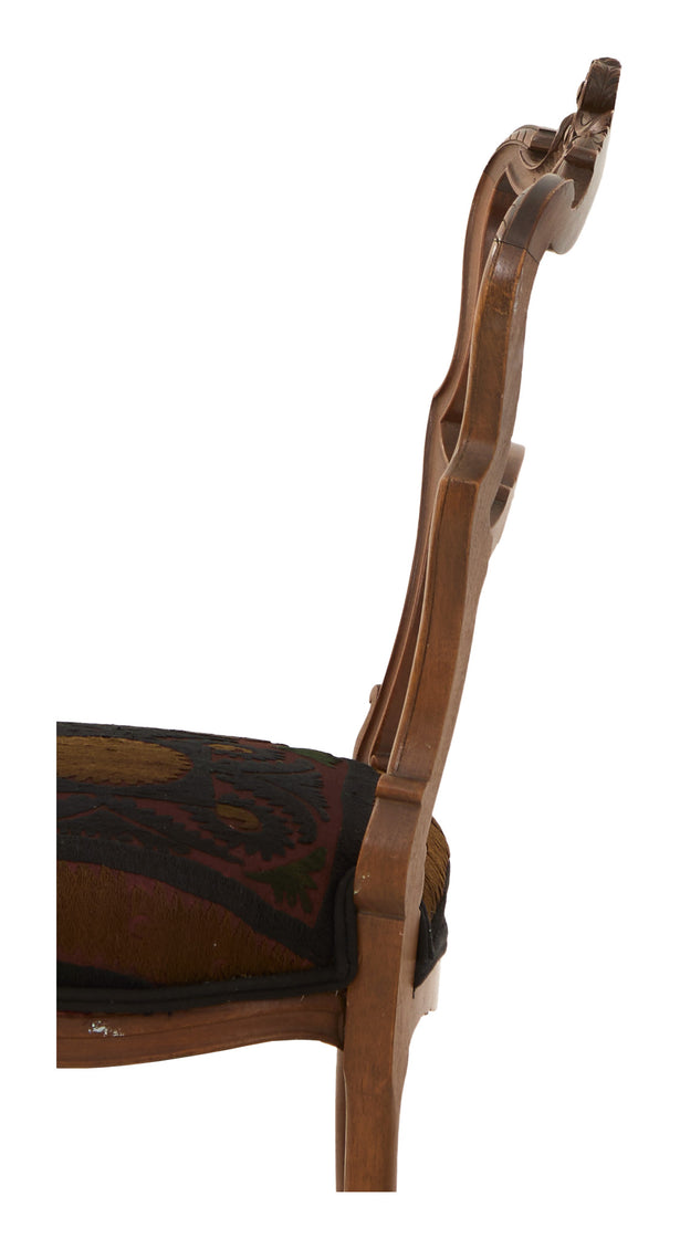 Antique Suzani Side Chair