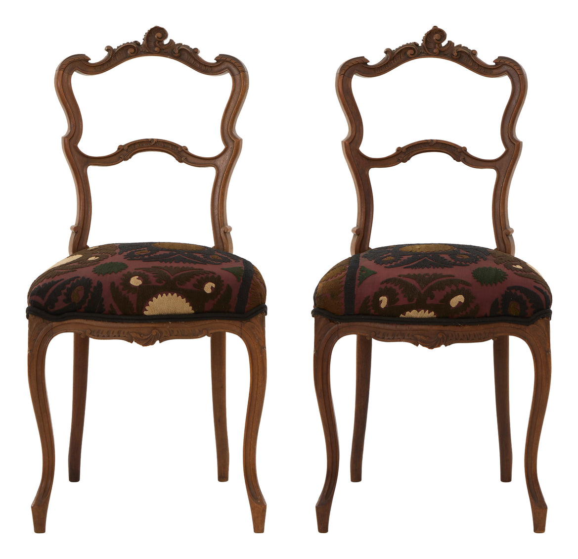 Antique Suzani Side Chair