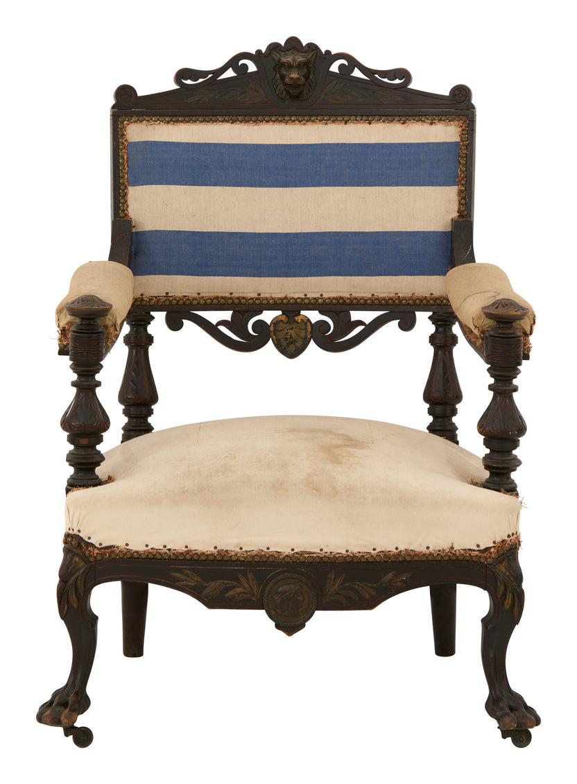 Antique Napoleon III Armchair