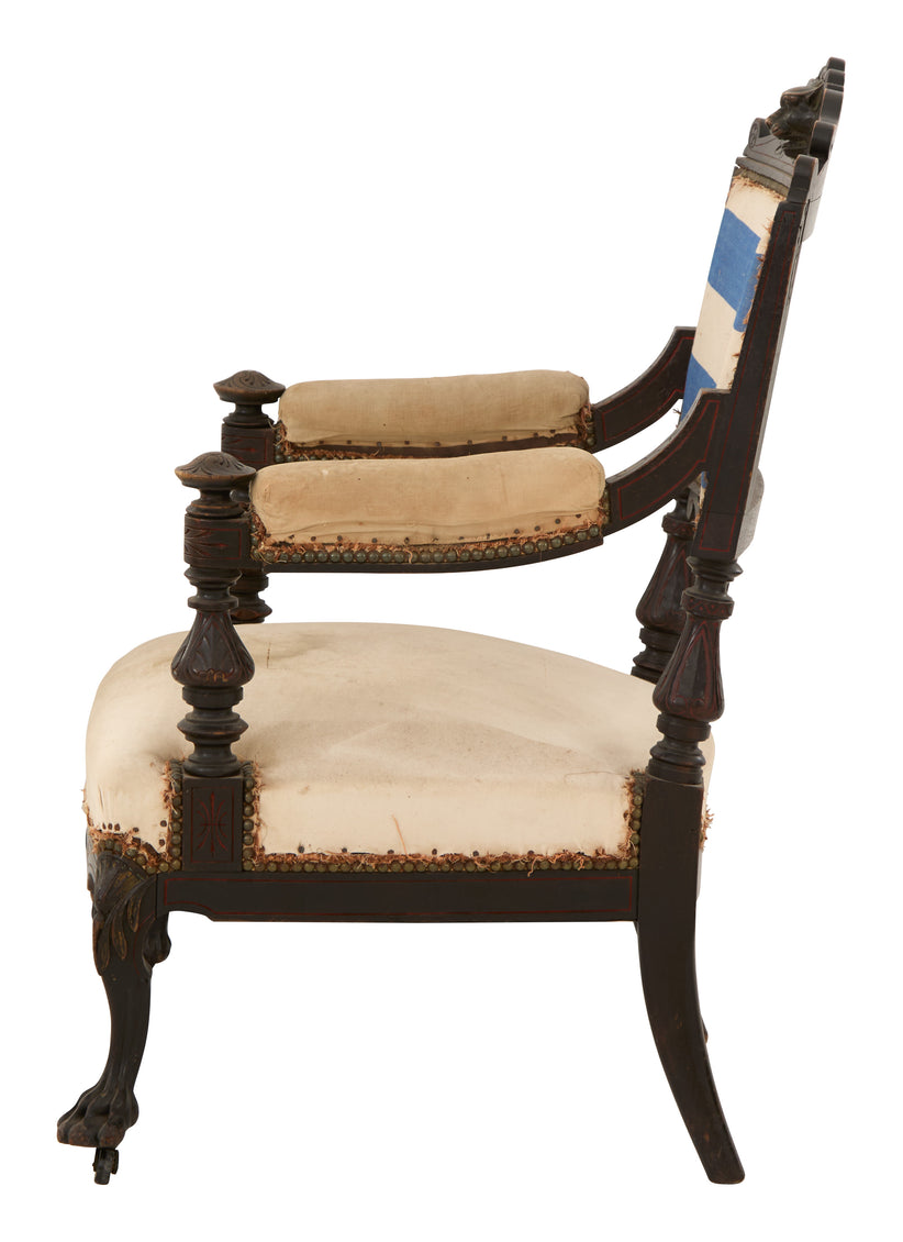 Antique Napoleon III Armchair